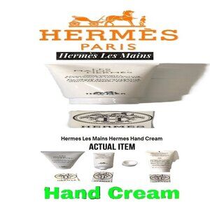 🛑 HERMES ➕ LES MAINS 🆒 CREAM Complete SKINCARE Hand CREME Lotion 💸BUY NOW‼️